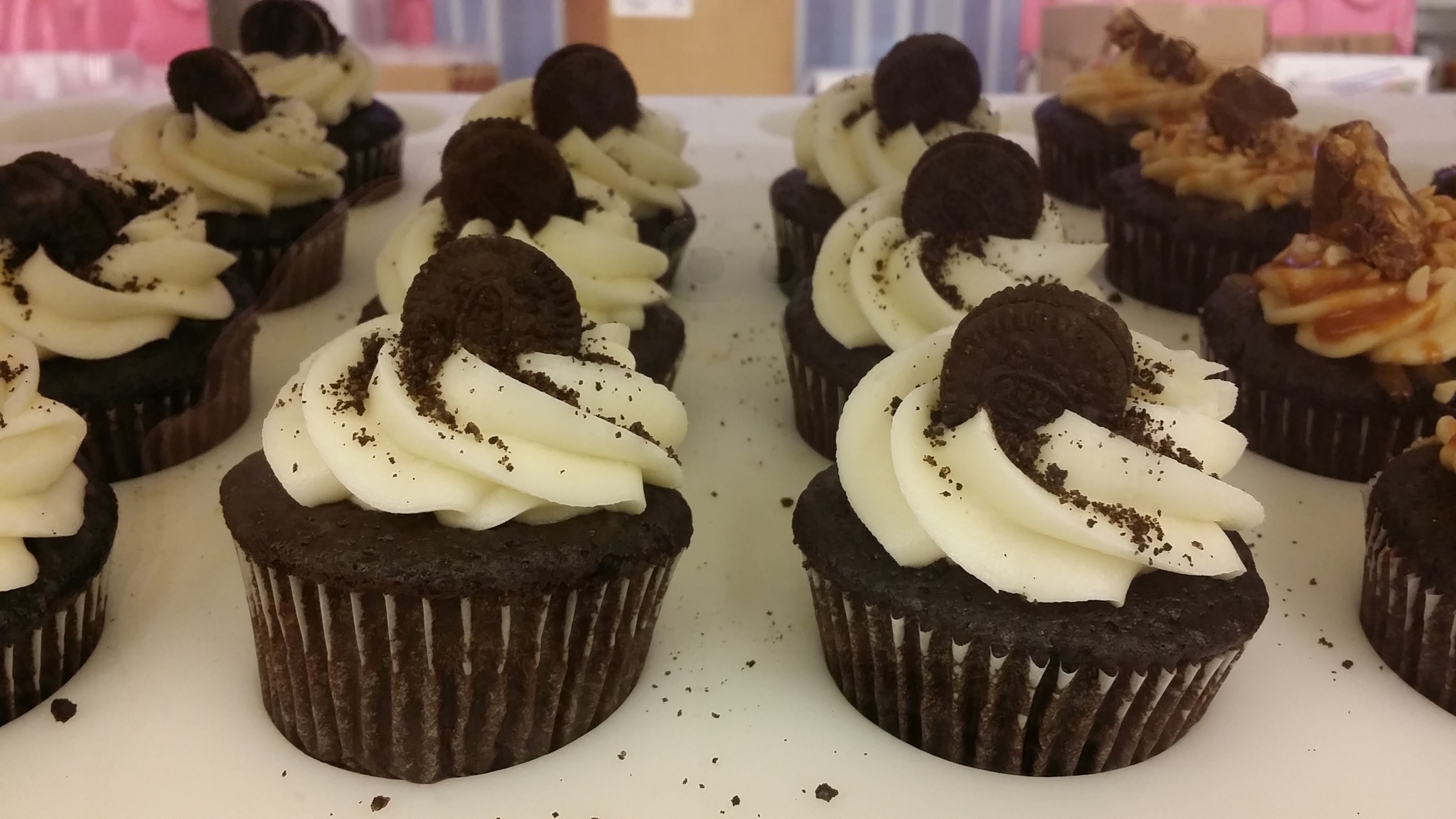 Cako Oreo Cookie Monsters Cupcakes