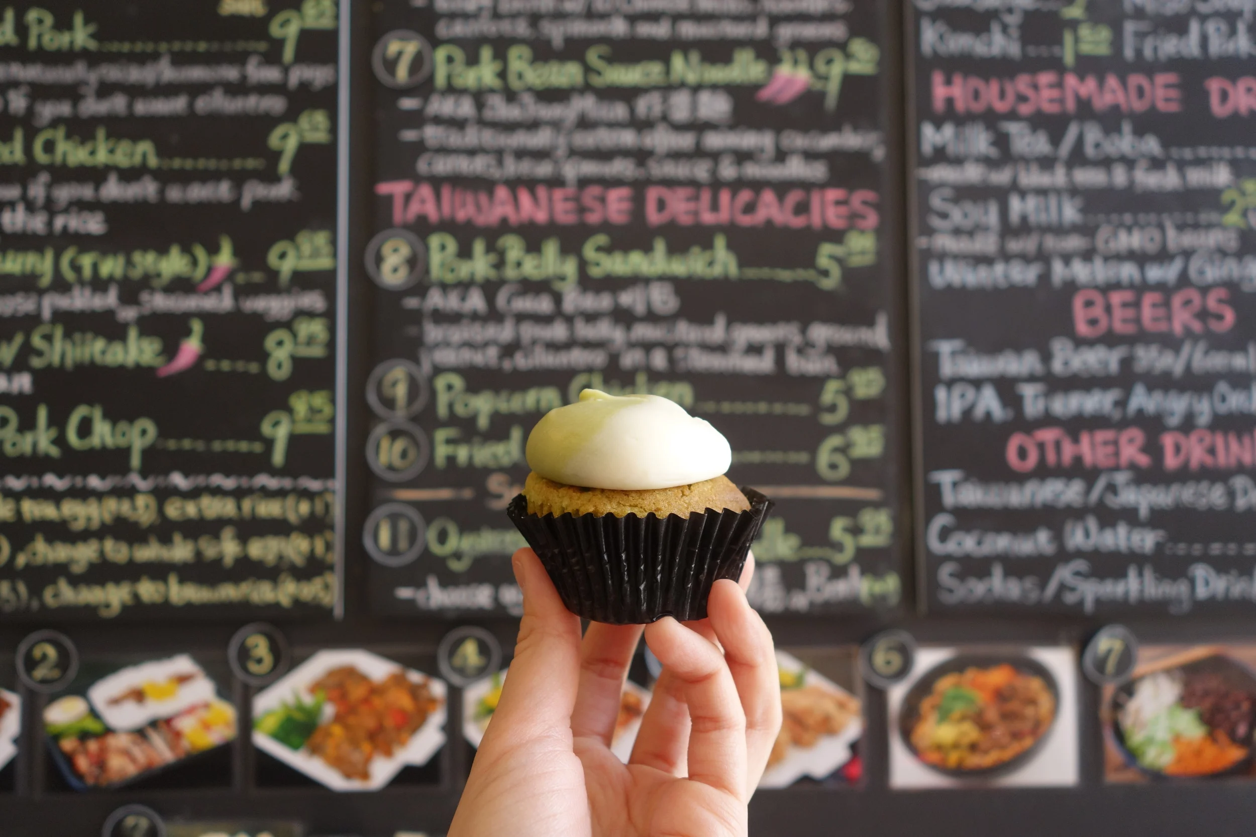 Matcha Green Tea Cupcake by We The Minis.