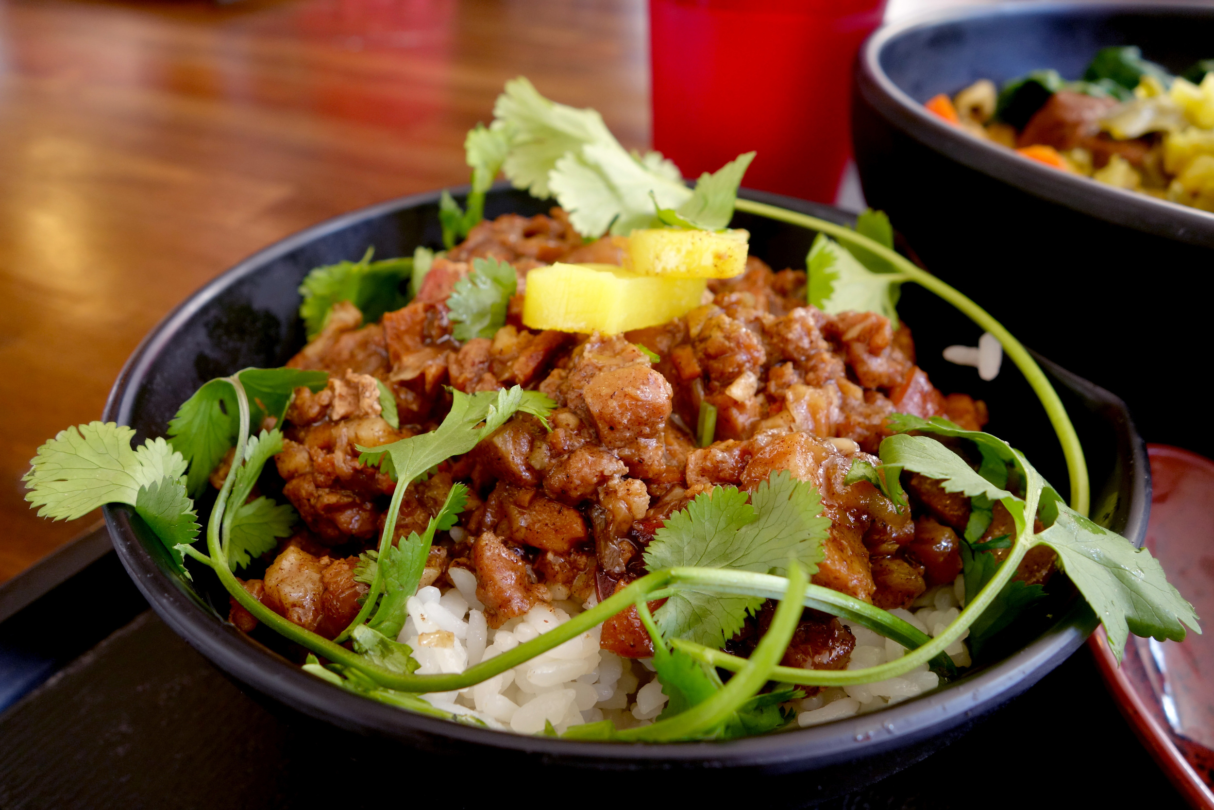 Braised Pork at Taiwan Bento.