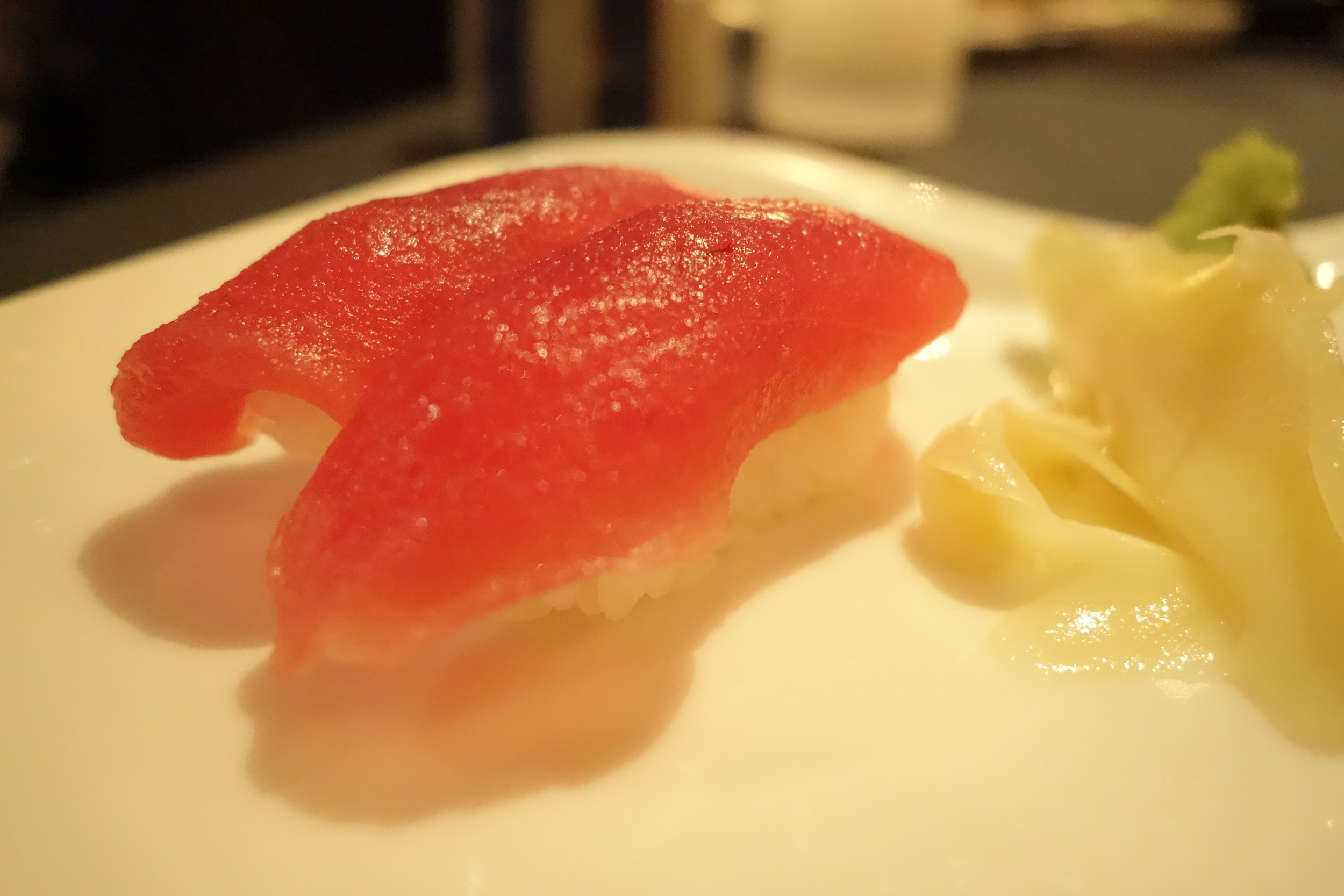 Maguro Tuna Nigiri at Anzu Restaurant and Bar.