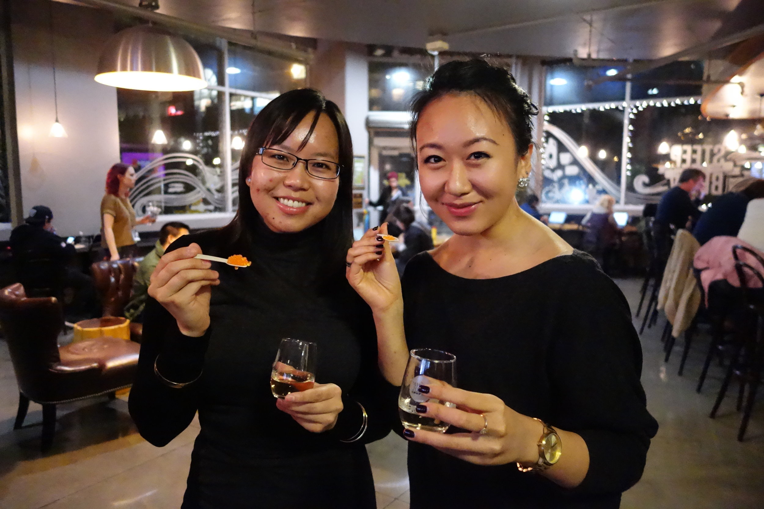 Sandy Leung (Left) & Annie Wang (Right) at Whole Foods Market in Potrero Hill, San Francisco, CA