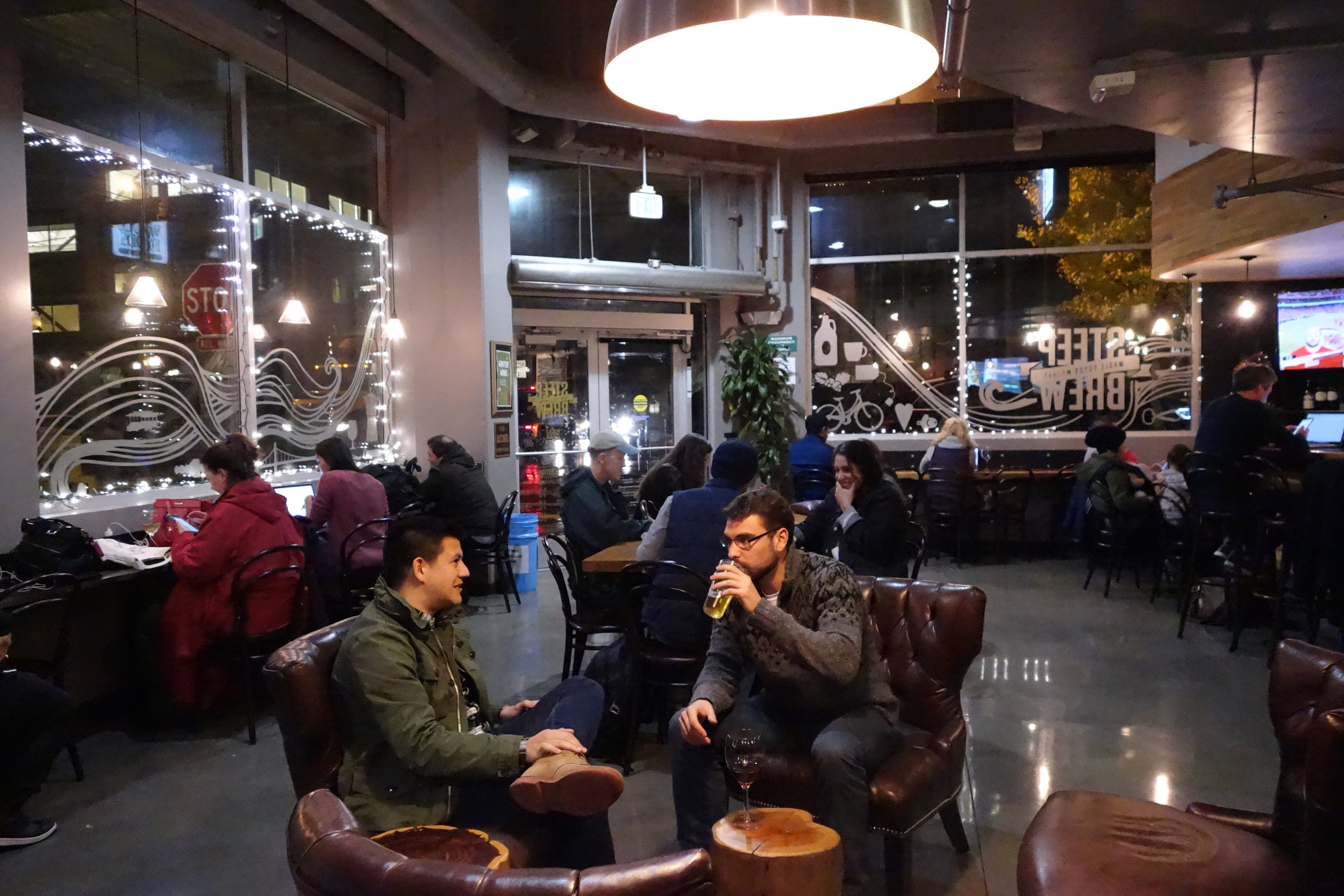 Inside Whole Foods Market Potrero Hill in San Francisco, CA.