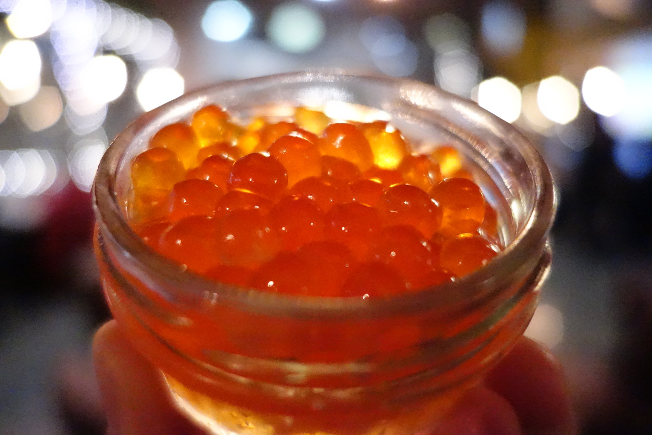 Tsar Nicoulai Gold Pearl Salmon Roe