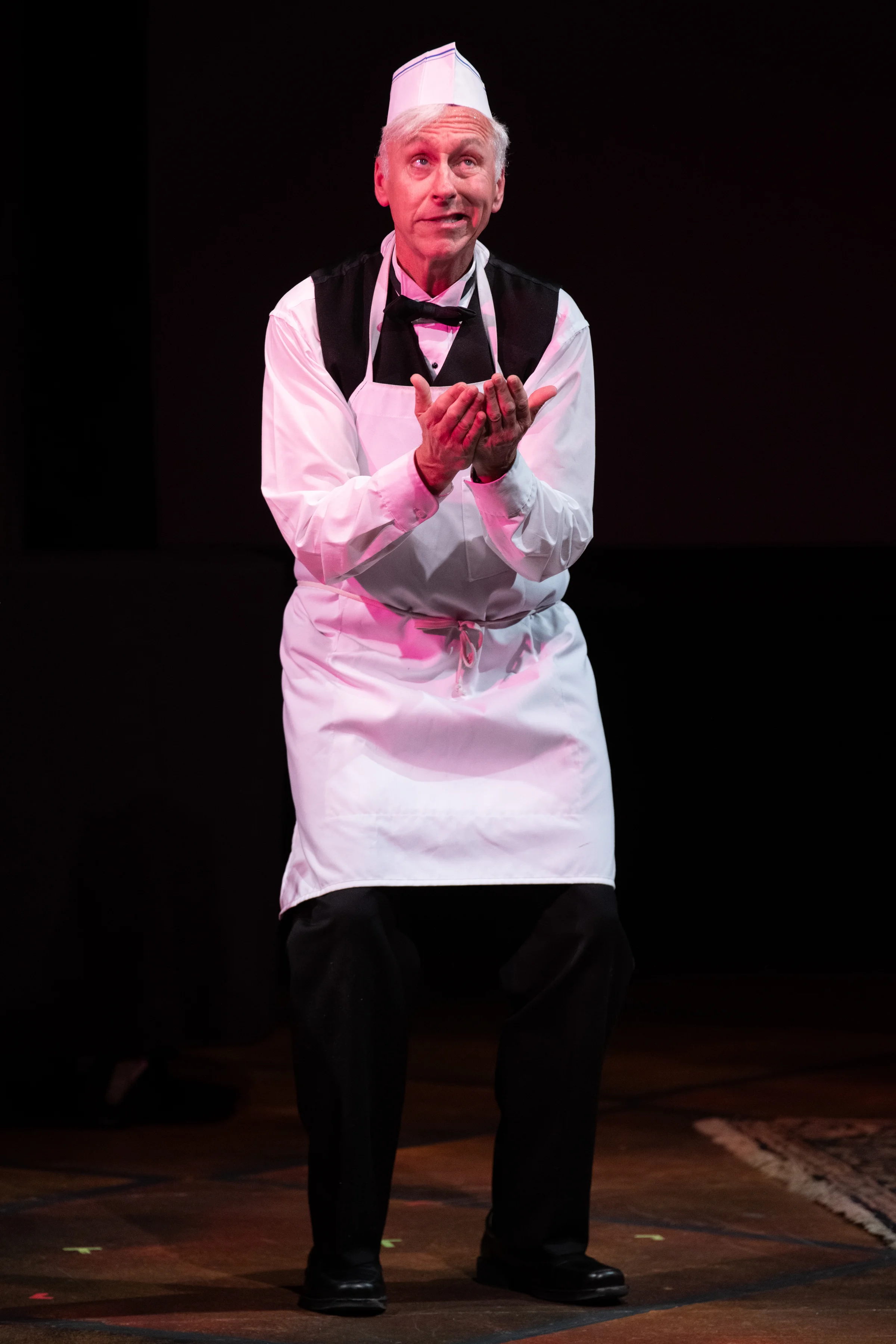 Michael Patrick Gaffney in THE OLDEST LIVING CATER WAITER. Photo by Ben Krantz Studio