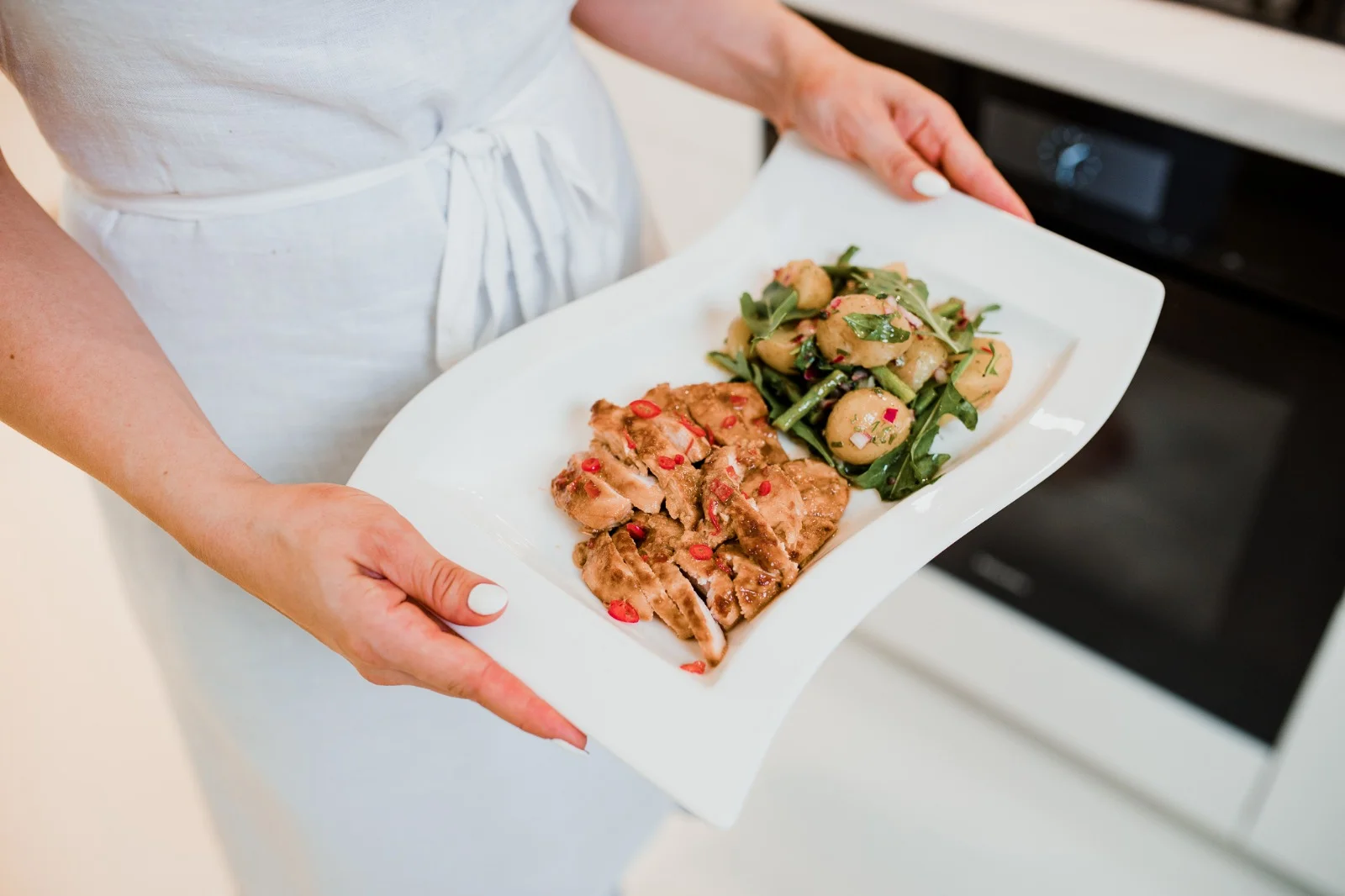 Perunasalaatti & kookosbroileri