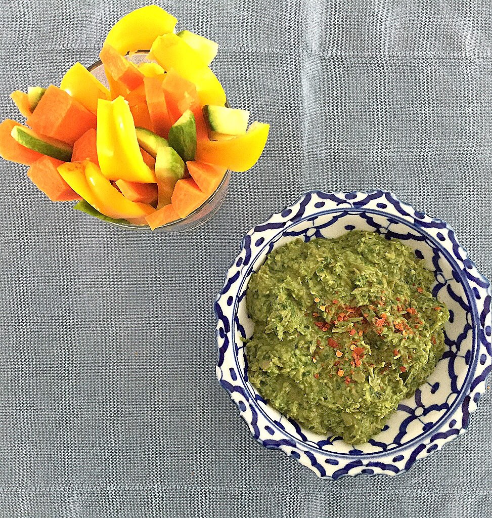 Lentil Basil Dip - By Martina Zand