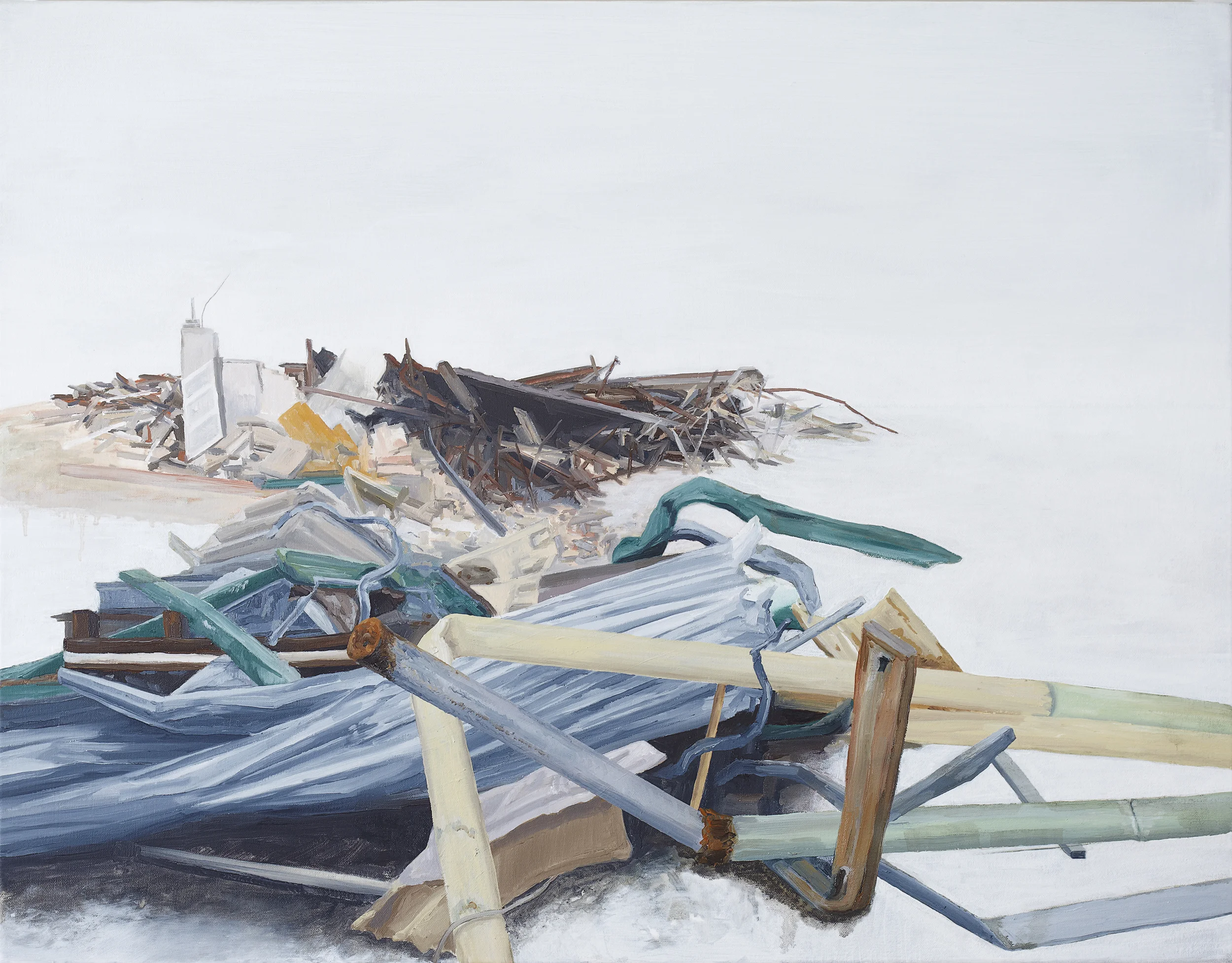 Salvage 2012 Oil on Canvas 60 x 77cm