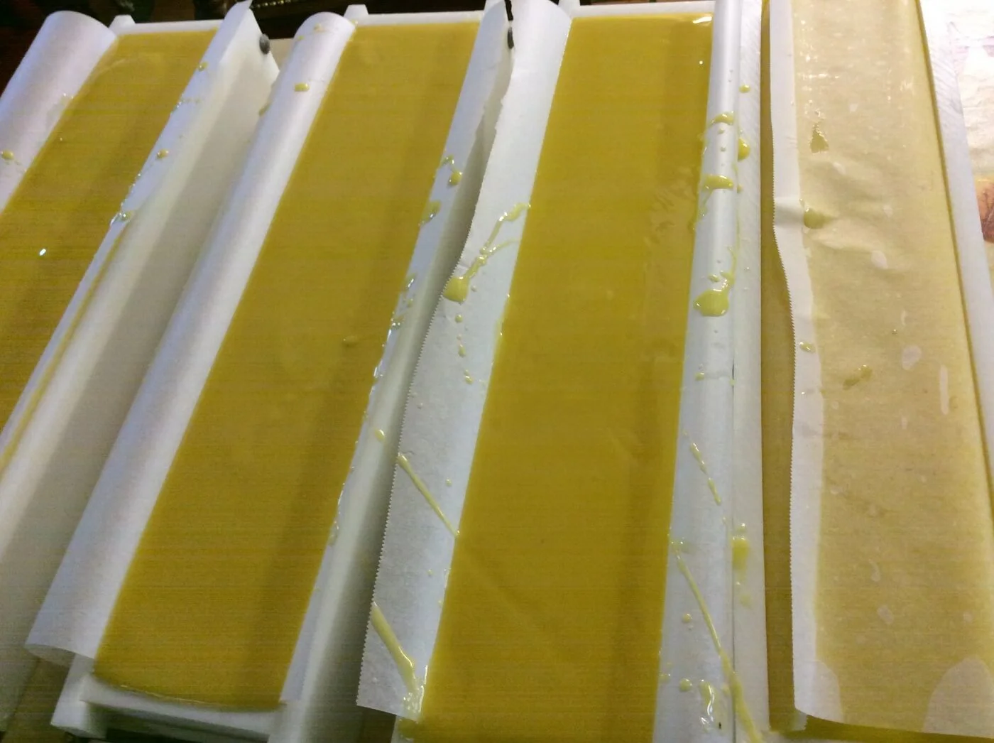 Batches of Massagical soap.