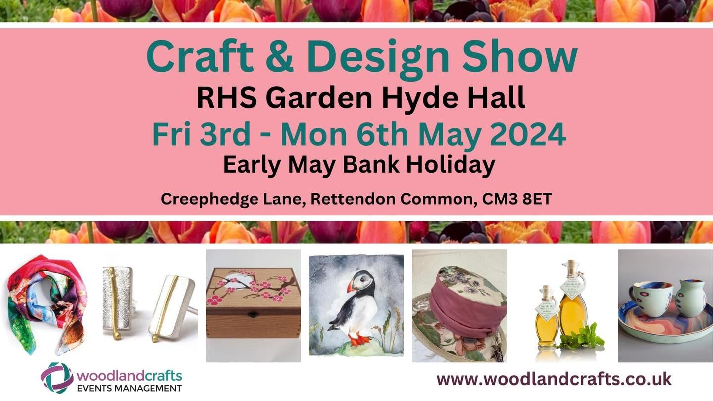 Really looking forward to one of the first shows of the year!
This lovely show in the stunning HYDE HALL GARDENS, is well worth a visit 😀