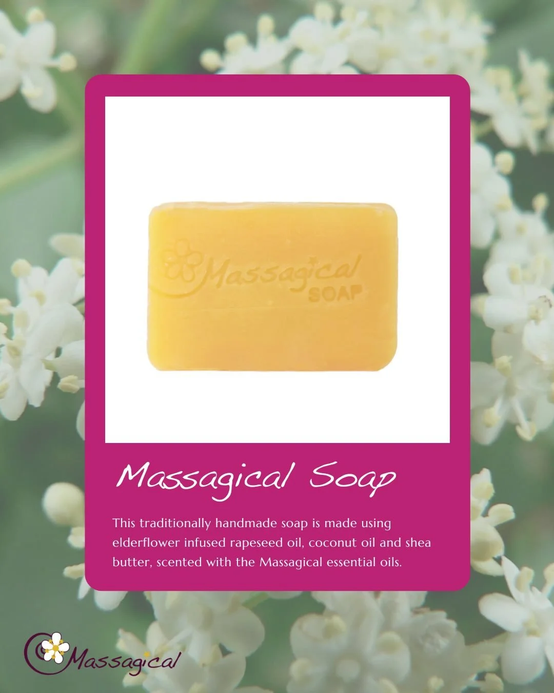 𝗣𝗥𝗢𝗗𝗨𝗖𝗧 𝗦𝗣𝗢𝗧𝗟𝗜𝗚𝗛𝗧: 𝗠𝗮𝘀𝘀𝗮𝗴𝗶𝗰𝗮𝗹 𝗦𝗼𝗮𝗽 🧼

One of my favourite products, and very popular among customers, the Massagical Soap is superbly luxurious and lathers extremely well, even in hard water! 🫧

It will leave hands cle