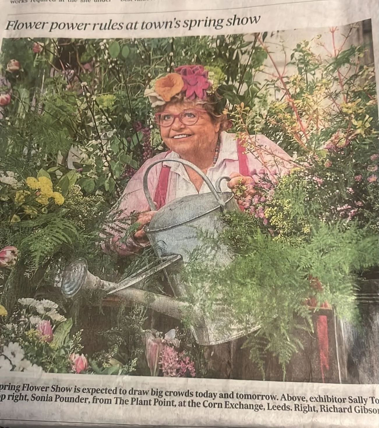I made @theyorkshirepost! 🤩🌸🌺

The fourth and final day of @harrogateflowershow is upon us! It&rsquo;s been an incredible show so far, and I&rsquo;m looking forward to seeing many more of you today! 

📍 You can find me in the Home and Lifestyle P