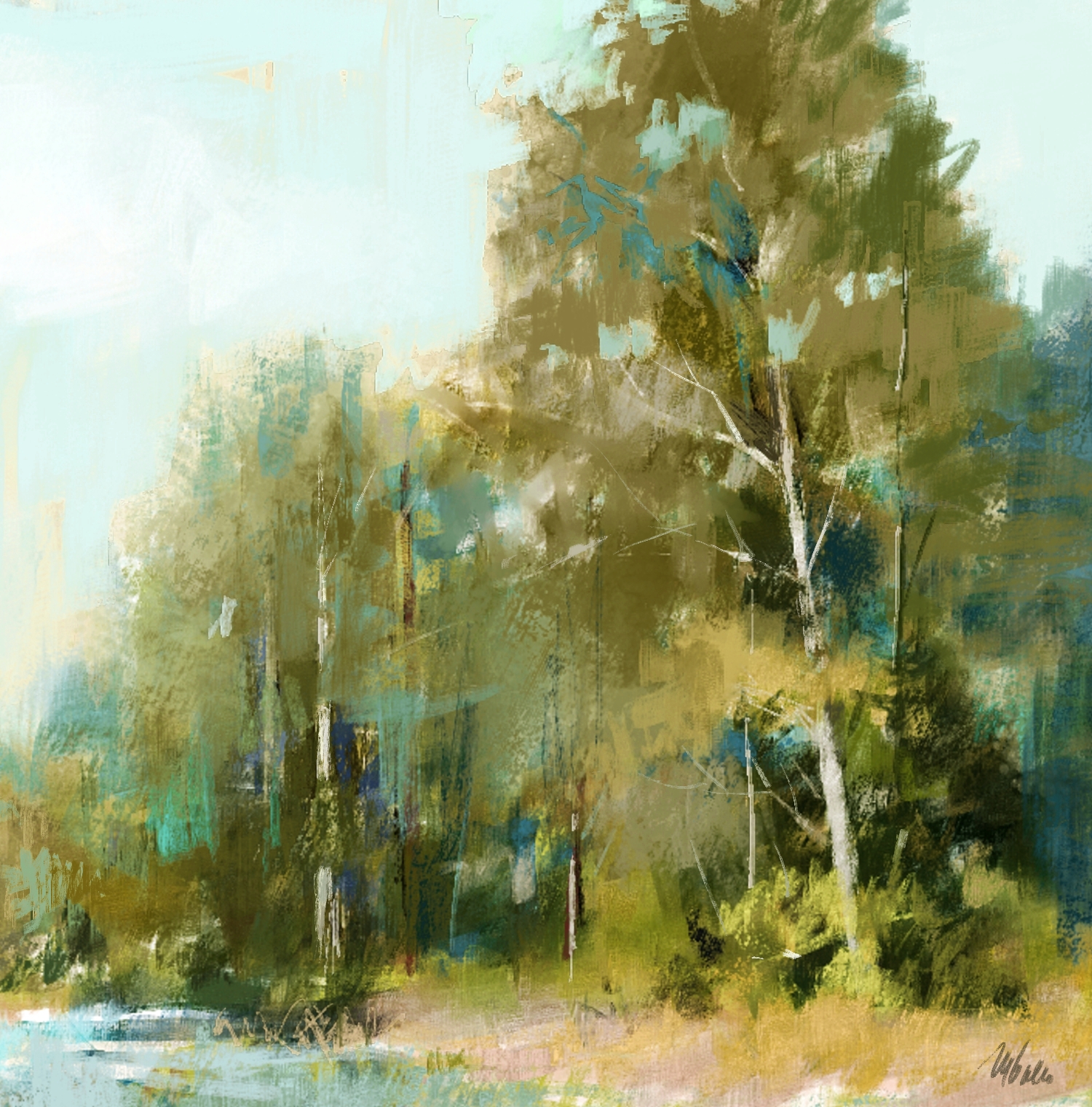 FOREST STREAM final painting-signed-vers 2.jpg