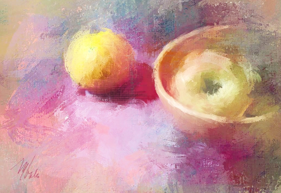 APPLE AND ORANGE-textured-PINK-signed.jpg