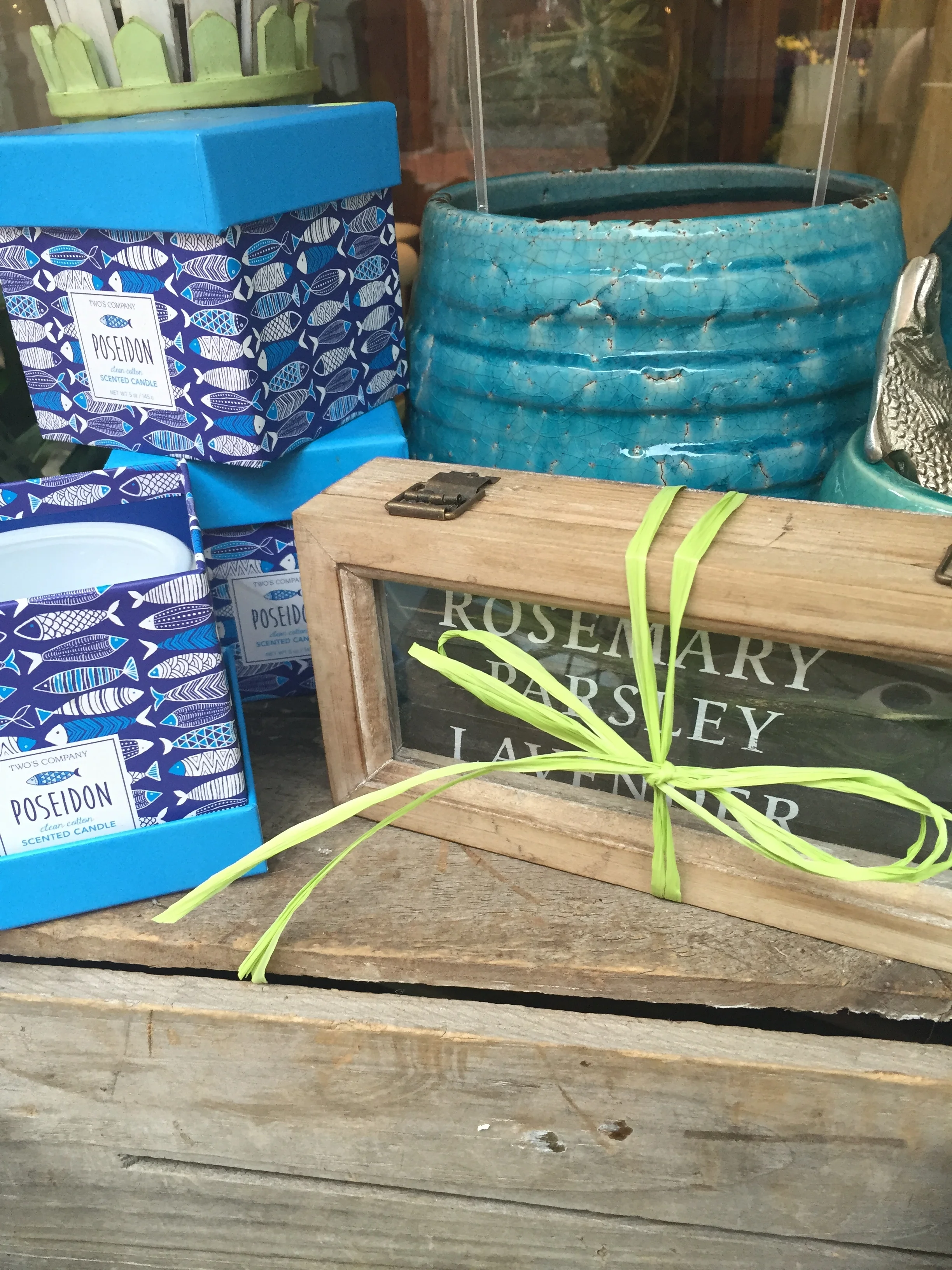 Herb stakes and summer candles, just a few more of the goodies we must say goodbye to! 