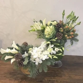 These two pieces were headed to a client's home - perfect to ring in the New Year! 