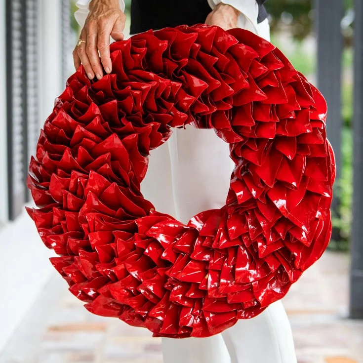 florist wreath boston ma delivery and pickup magnolia dried wreath