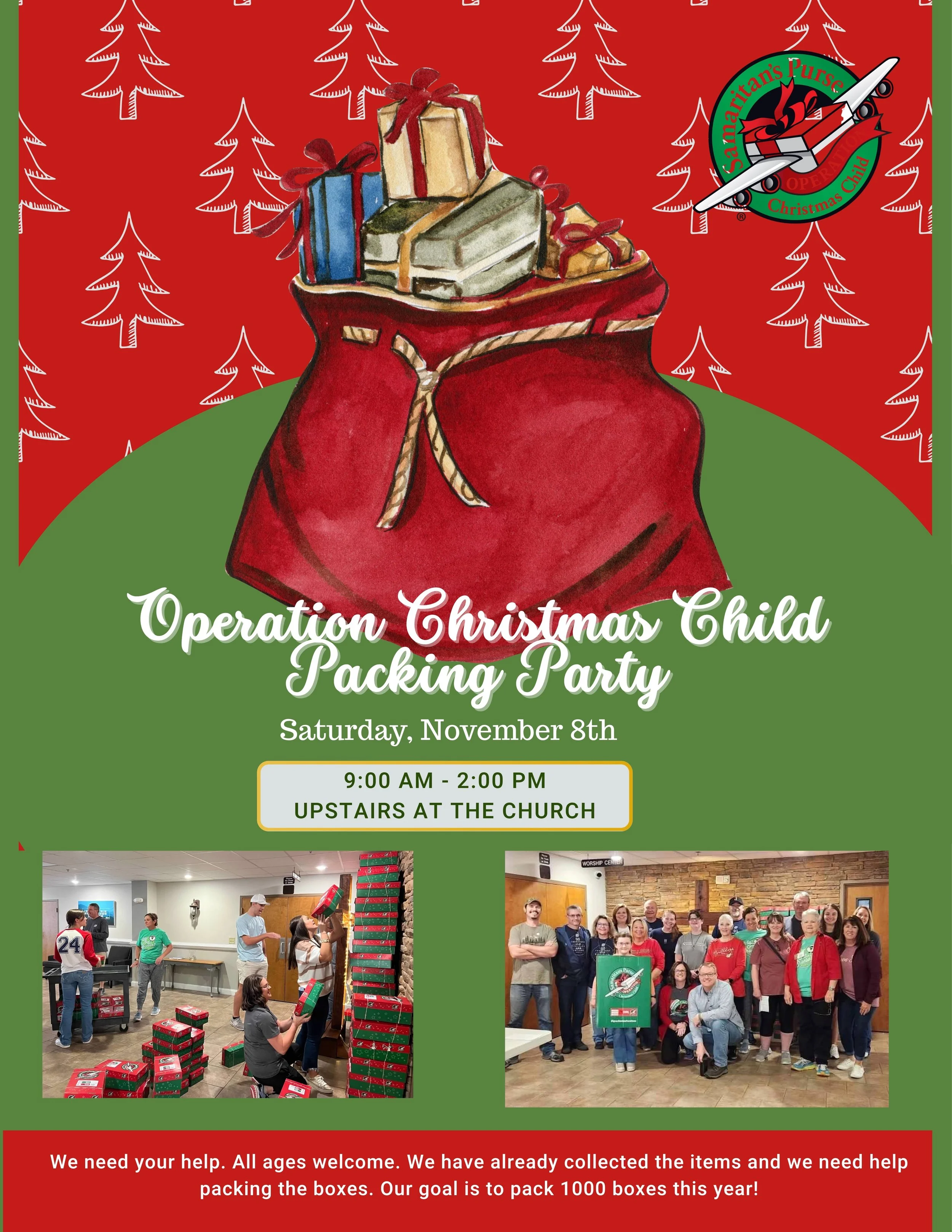 Operation Christmas Child Packing Party