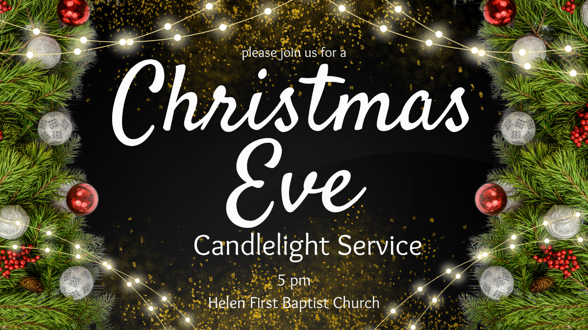 Christmas Eve Candlelight Service