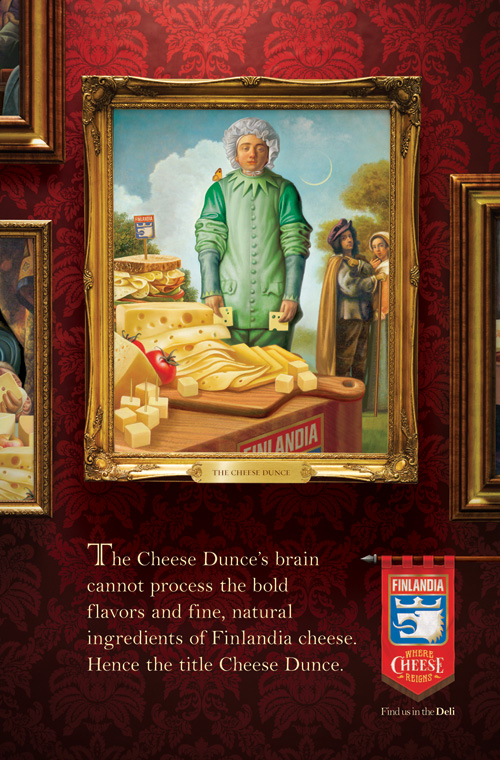 Cheese Dunce OOH Poster