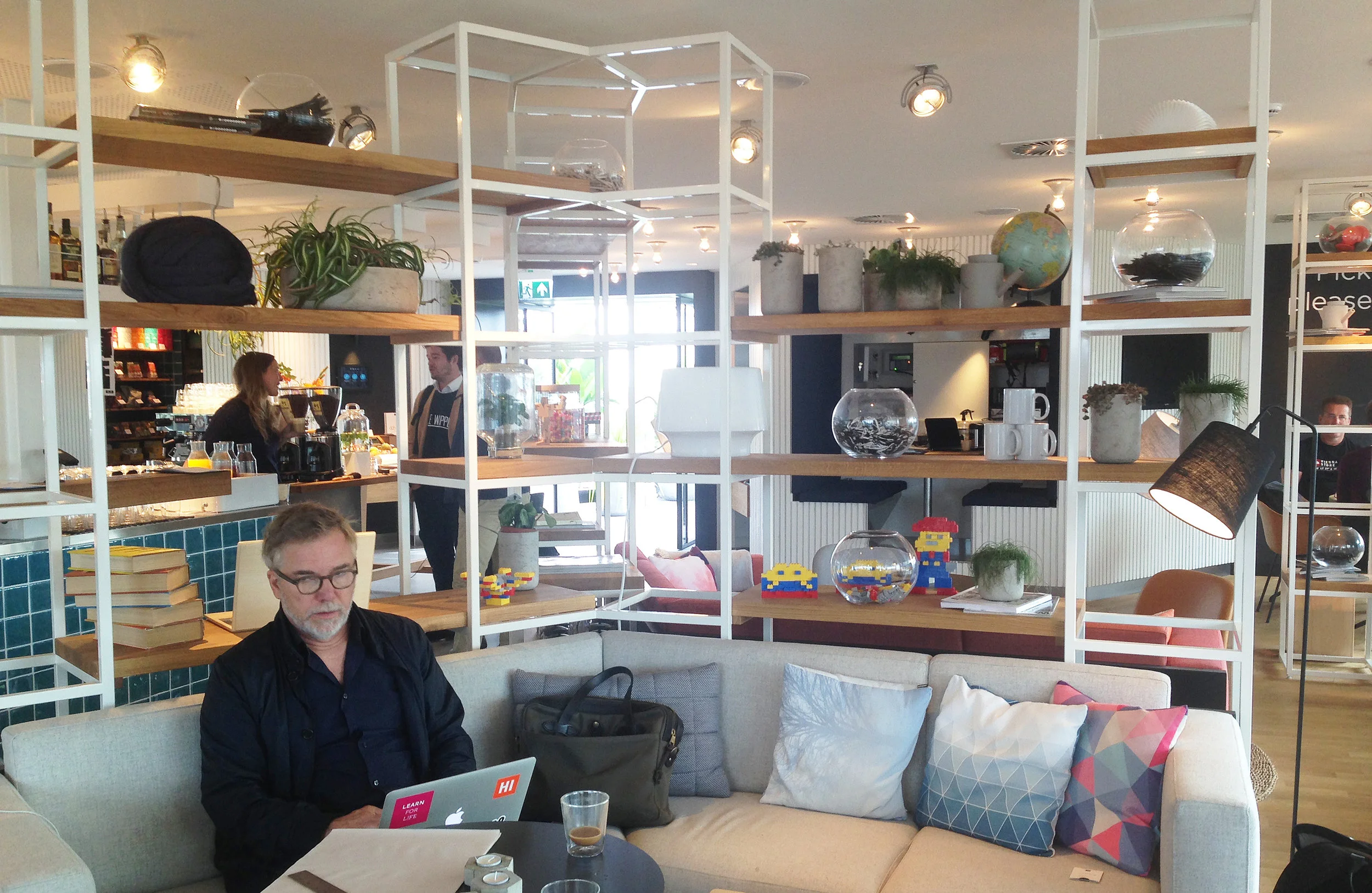 We stayed at ZOKU – a new way of combining working and living. It was awesome.