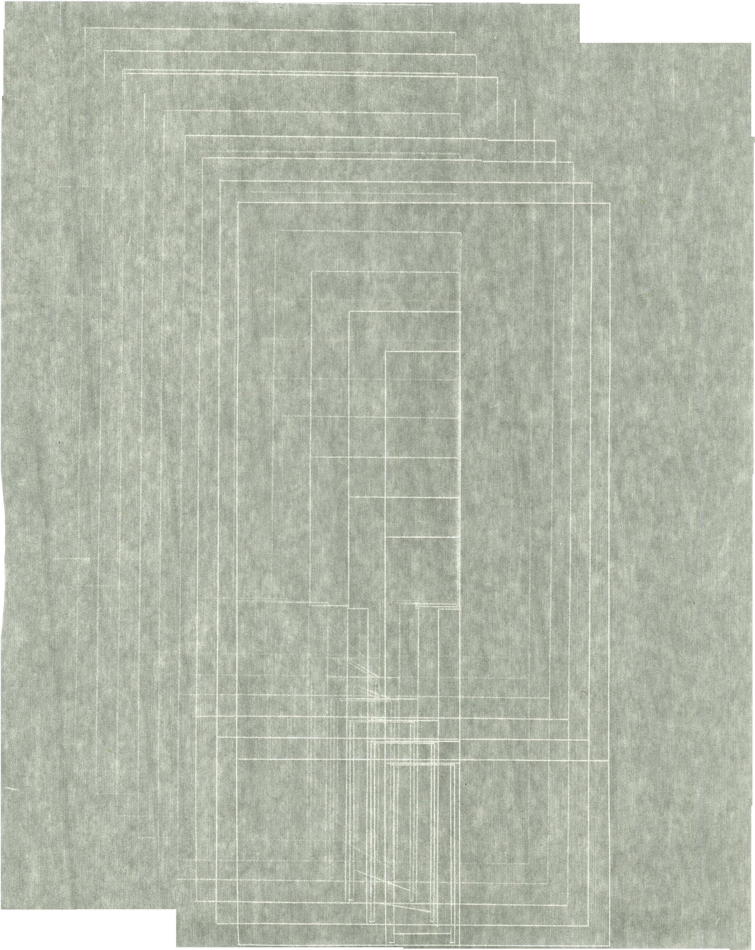 Original drawing on carbonic paper