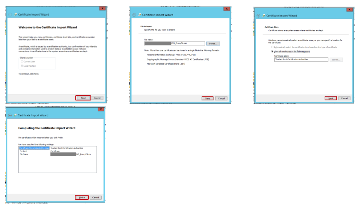 Deploying WatchGuard DPI Certificates Through Group Policy — JSCM Group
