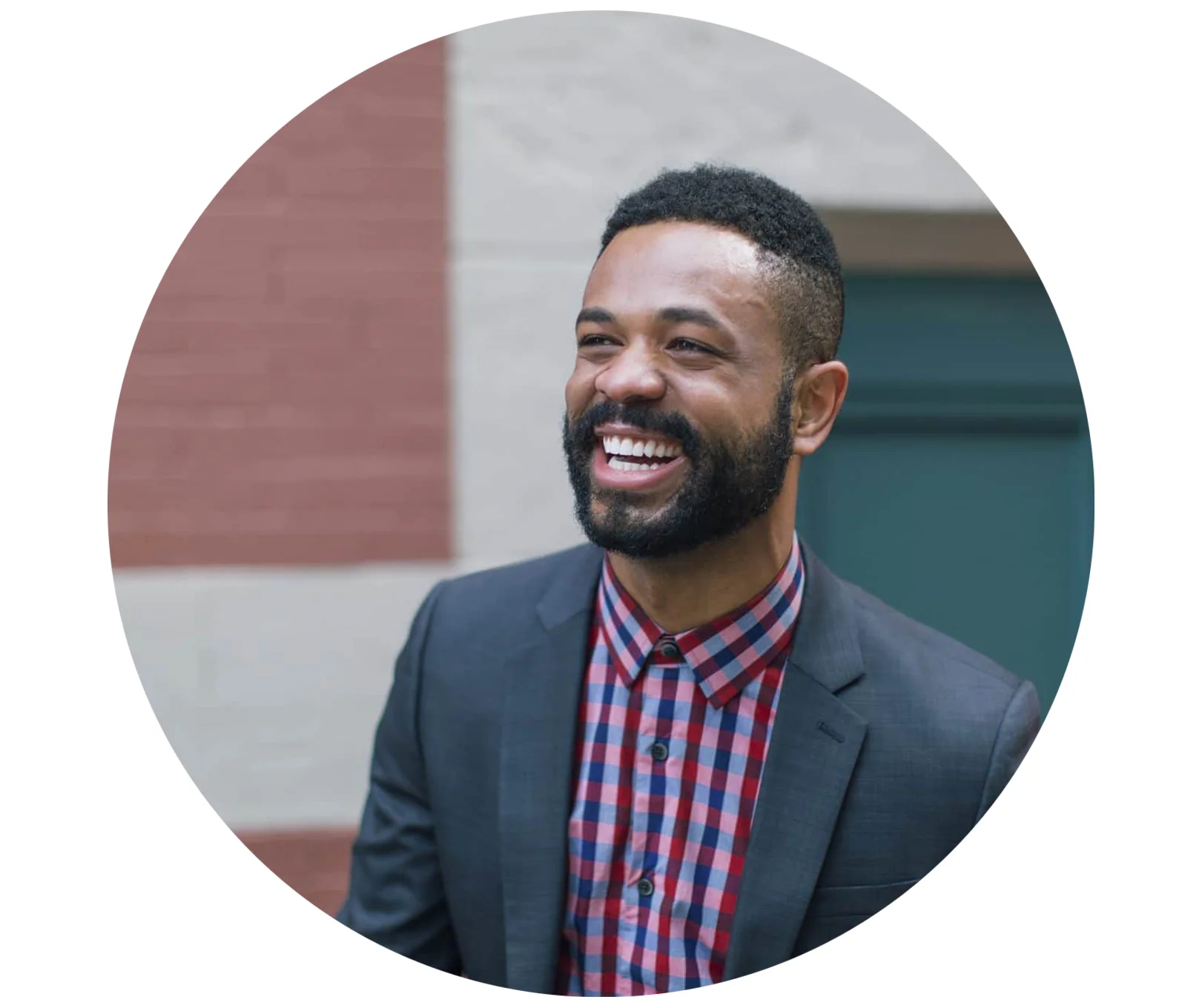smiling client image