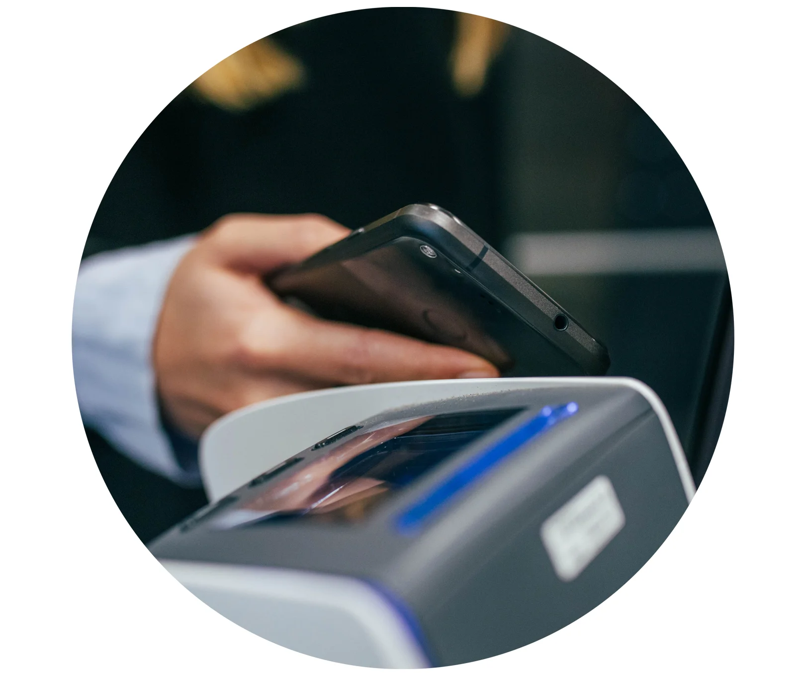smartphone transaction image