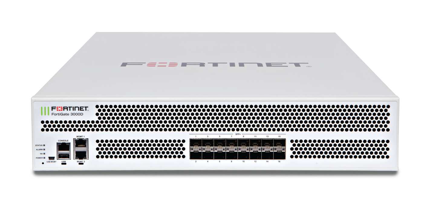 Fortinet FortiGate 3000D FG-3000D and 3000D-DC