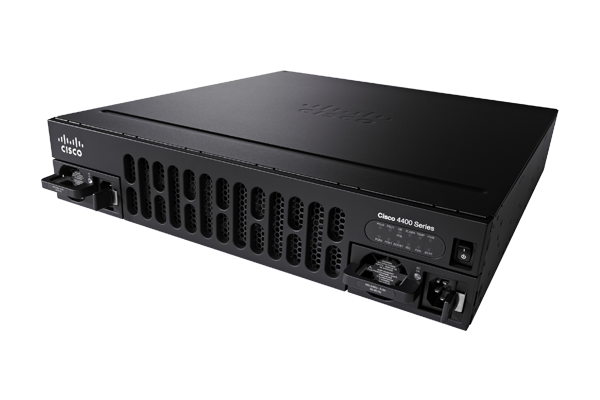 Cisco ISR 4451 PoE GE/SFP, GE/SFP integrated WAN ports 4-Gbps+ performance 1.6-Gbps encrypted throughput Cyberthreat protection through Trustworthy Systems framework