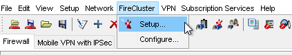 WatchGuard FireCluster Configuration Wizard