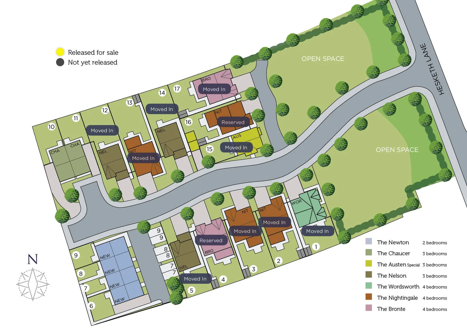 Completed Tarleton Green — Hollins Homes