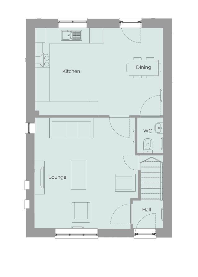 Wilberforce with Ginnel 3 bed — Hollins Homes