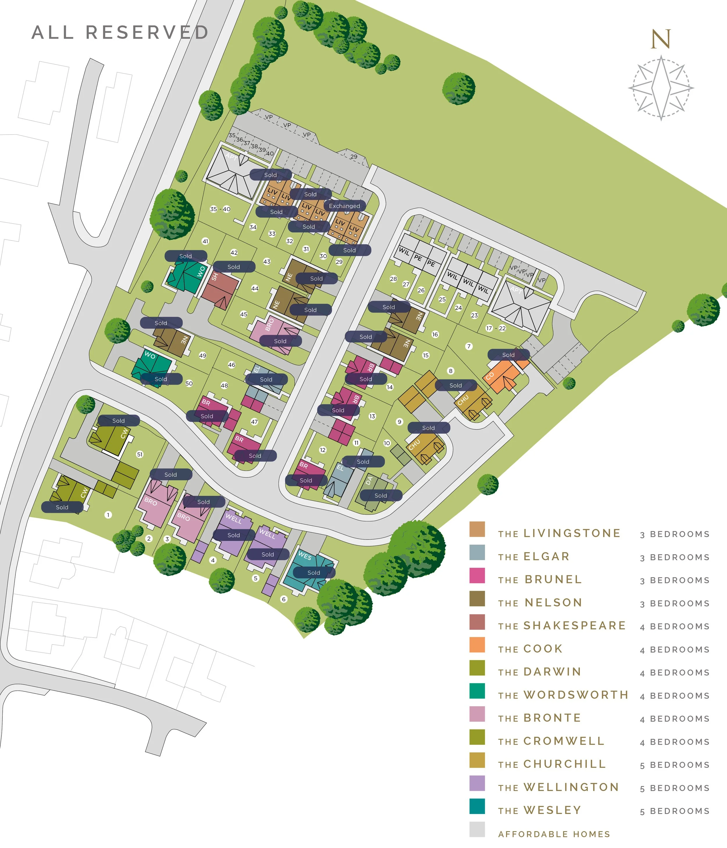 Completed Hartley Grange — Hollins Homes