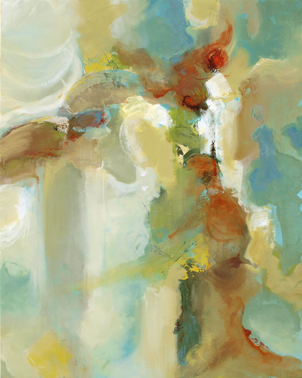 "Mythology Precipitated" Mixed Media — 60" x 48"