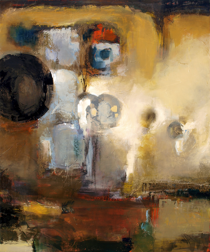 "Urban Relic" Oil & Mixed Media — 72" x 60"