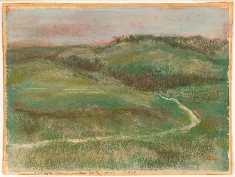 Edgar Degas | Landscape | 1892