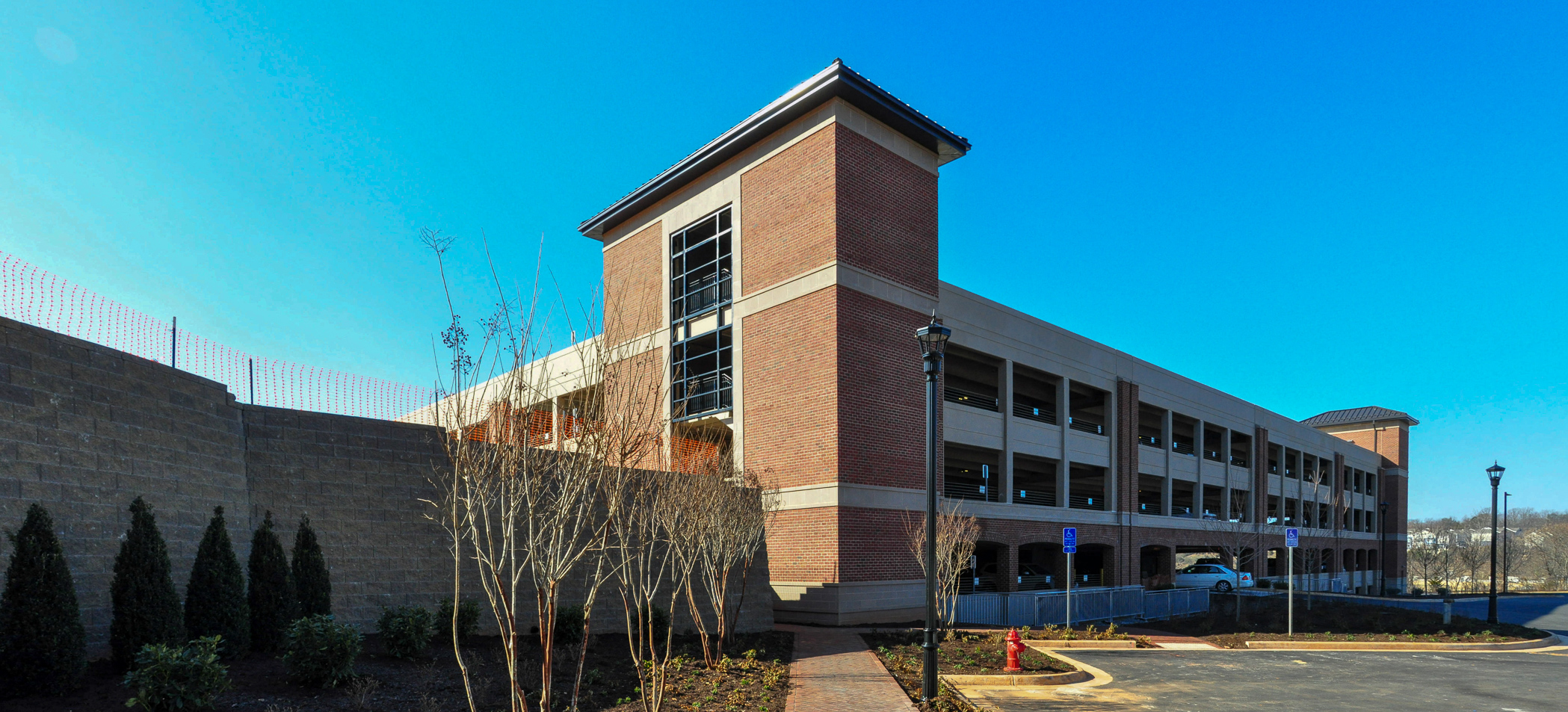 Liberty University Reber Thomas Parking Deck