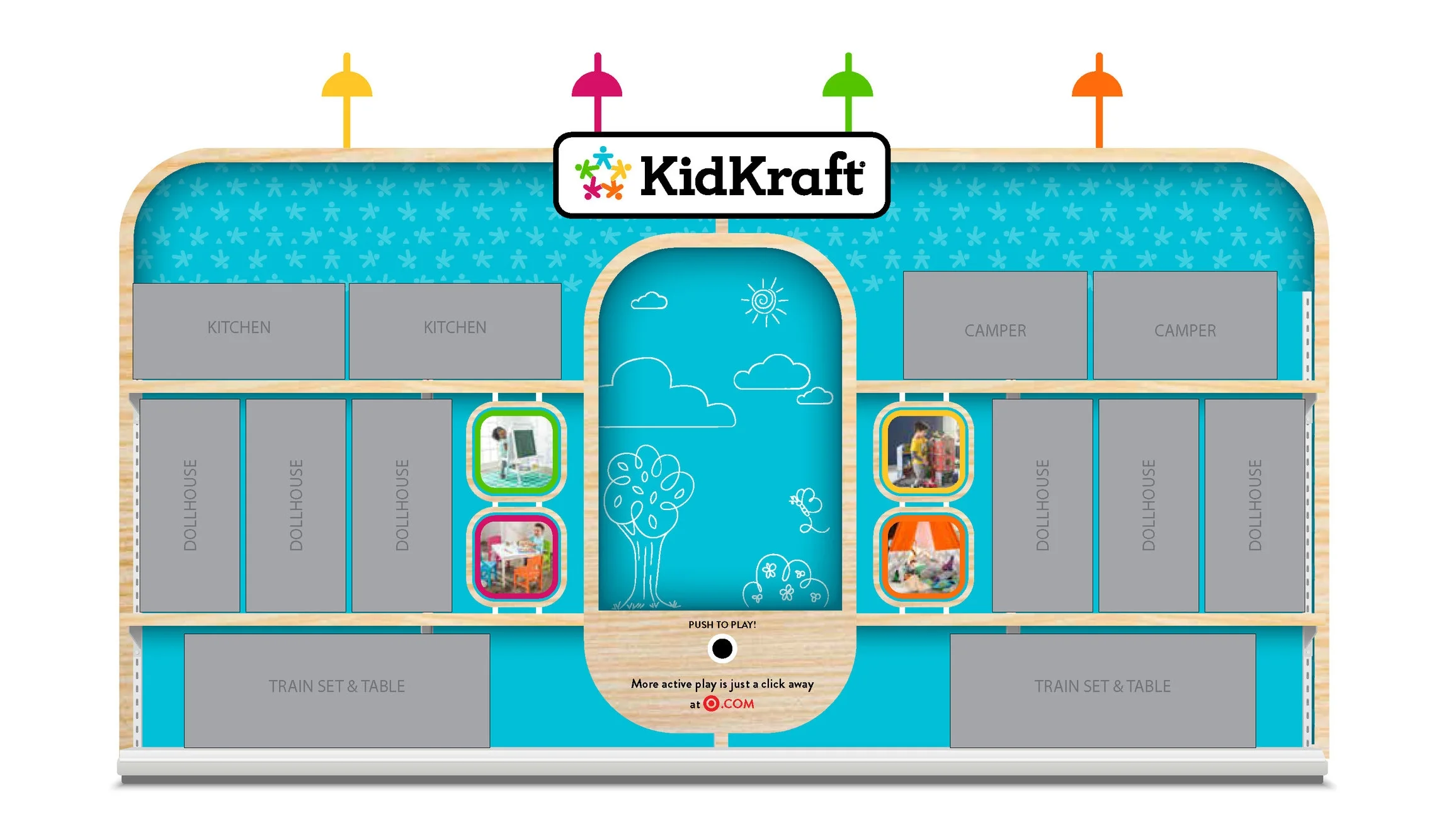 KidKraft Toy Display Concept for Target