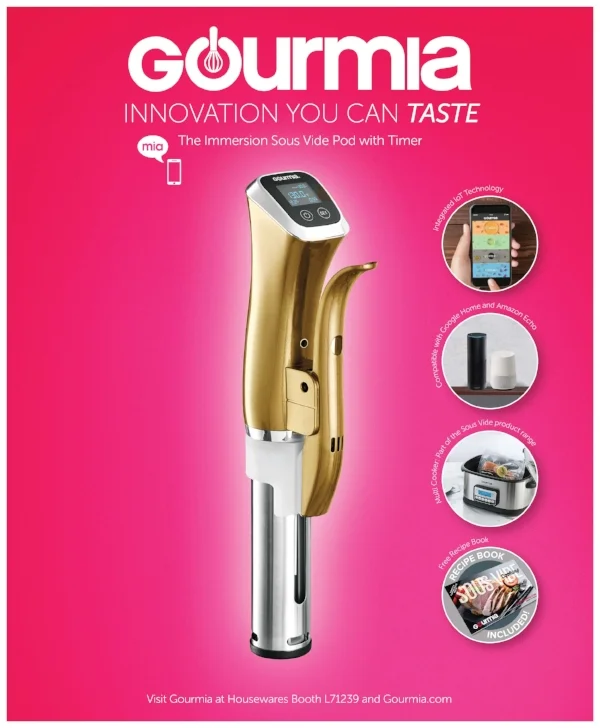 Gourmia Sous Vide Pod Print Ad