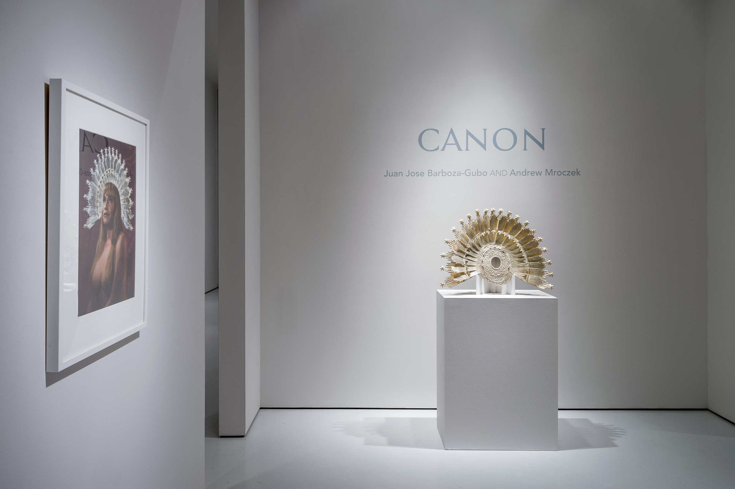  Installation view of "Canon" at the McClain Gallery, Houston, TX.&nbsp;(Photo Credit: Nash Baker) 