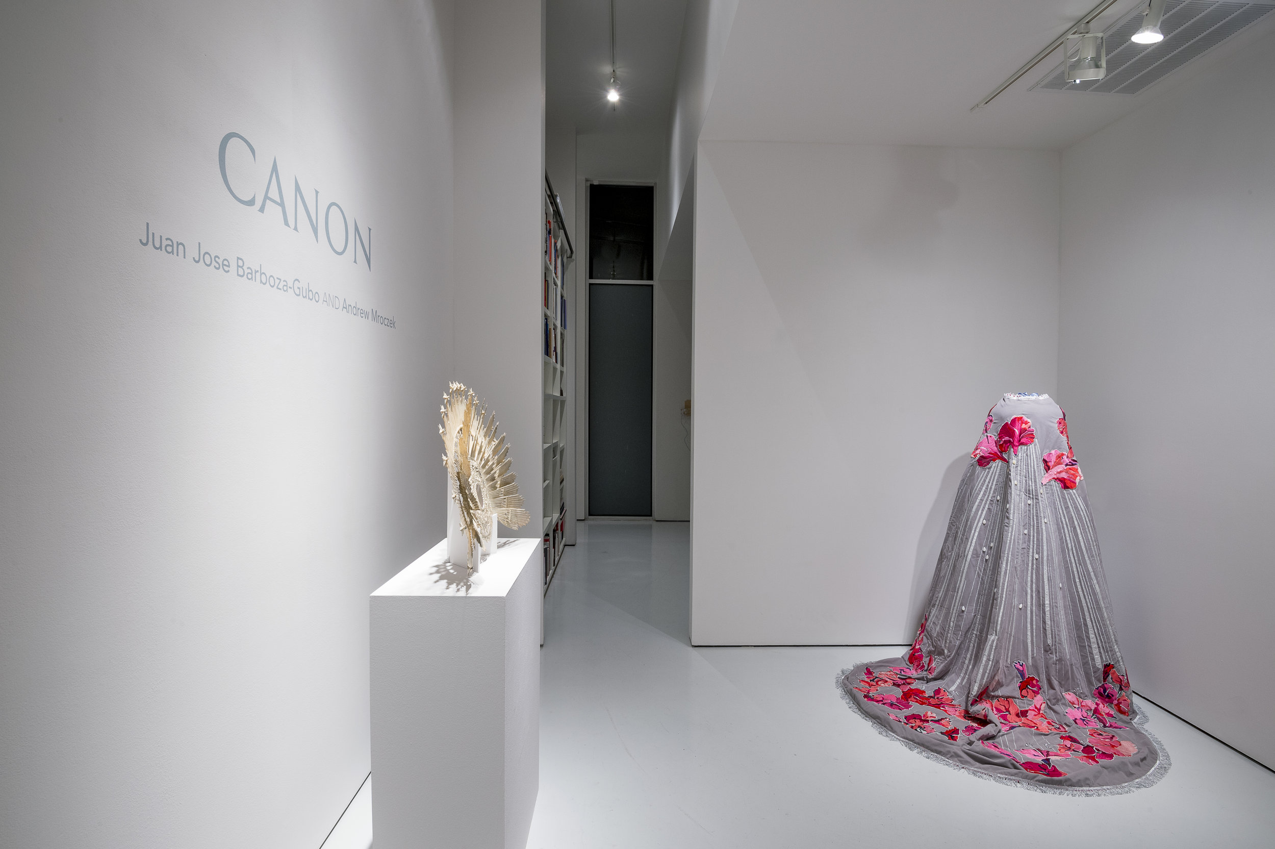  Installation view of "Canon" at the McClain Gallery, Houston, TX.&nbsp;(Photo Credit: Nash Baker) 