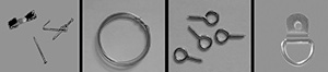 framing wire, hooks and nails used to hang your artworkframing wire, hooks and nails used to hang your artwork
