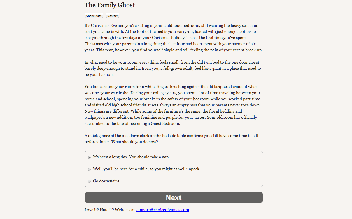 THE FAMILY GHOST