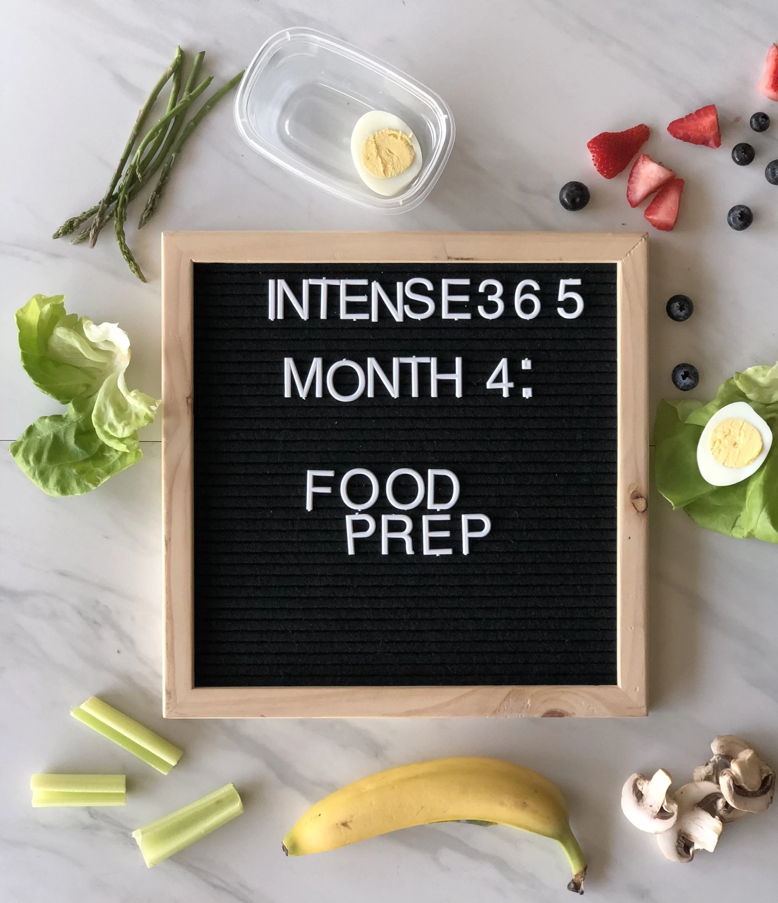 Intense 365 Month 4: Be Prepared (Food Prep)