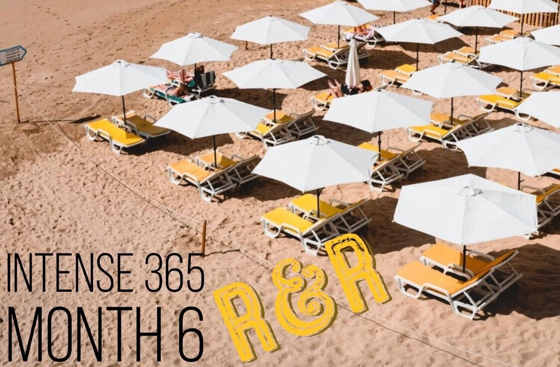 INTENSE 365 MONTH 6: REGROUP &amp; RECORD
