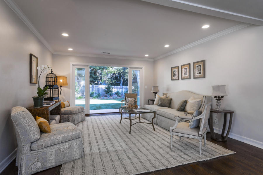 A private, newly remodeled home at the end of a private lane near Crane Country Day School is on the market in Montecito.