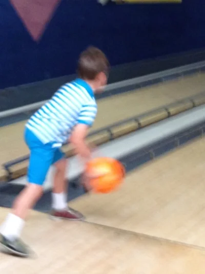 Birthday party at bowling alley is always a Blast! 