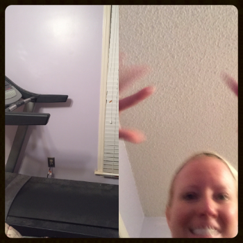 TREADMILL SELFIE!!! LOL!!!!!!