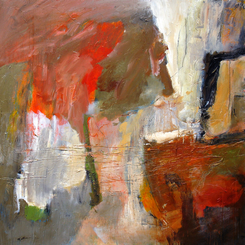 "Developing from the Garden, 48 x 48 inches